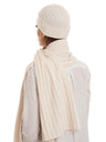 Cashmere Scarf Set with Hat - Made in Italy