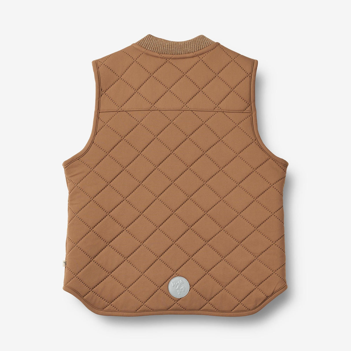 Thermal Vest with Fur Lining for Kids - Caramel