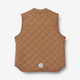 Thermal Vest with Fur Lining for Kids - Caramel