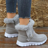 Winter Plush Snow Boots for Women - Warm and Stylish