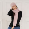 Winter Set: 2-Piece Merino Wool and Cashmere Hat and Scarf