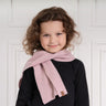 Children's Knitted Scarf Made of Merino Wool and Cashmere