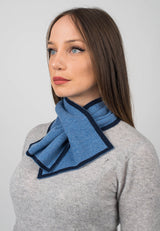 Mini Scarf Made of 100% Italian Cashmere for Winter Comfort