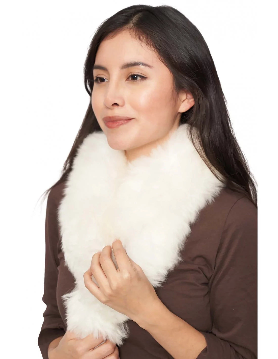 Alpaca Fleece Scarf - Luxurious and Soft for Winter