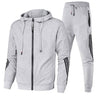 Men's Winter Jackets and Jogging Pants Set for Comfort and Style