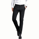 Men's Stretch Water-Resistant No-Iron Trousers