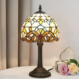 VintageGlow - Tiffany Style Stained Glass Table Lamp