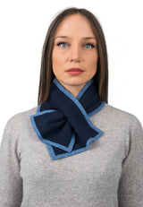 Mini Scarf Made of 100% Italian Cashmere for Winter Comfort