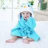 Children's Hooded Towel | Soft Cotton Bathrobe with Animal Patterns