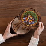 Wooden Puzzle with Tree of Life Design