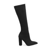 Women's Winter Boots with High Comfort and Elastic Bow