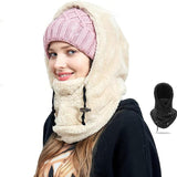 FrostCover 3-in-1 Winter Hat - Warm, Windproof, and Multifunctional