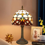 VintageGlow - Tiffany Style Stained Glass Table Lamp