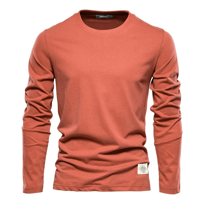 Men's Long Sleeve T-Shirt Made of 100% Cotton