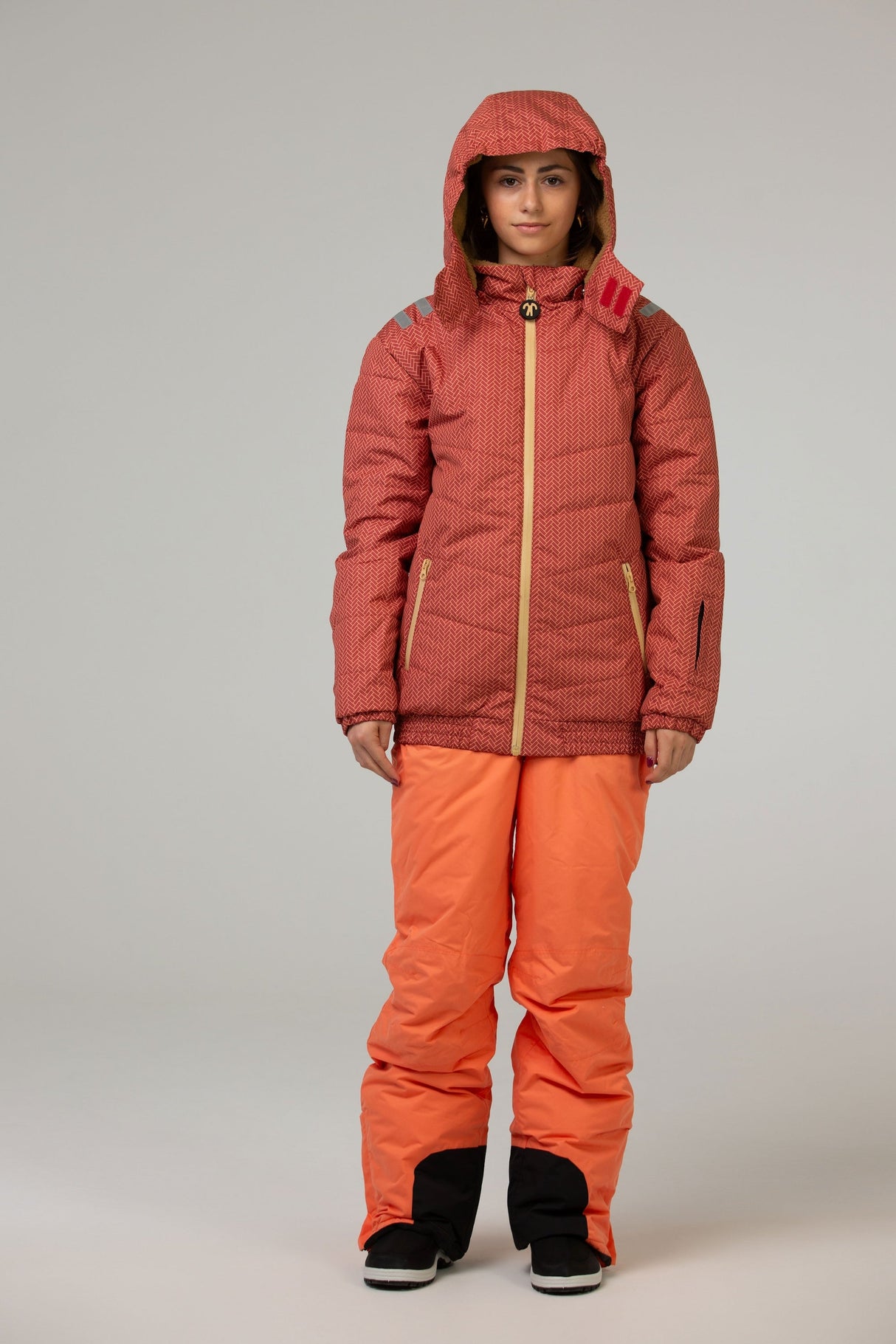 Children's Winter Jacket Up to -25°C with Removable Hood