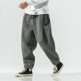 Khaki Fleece Jogging Pants for Comfortable Days