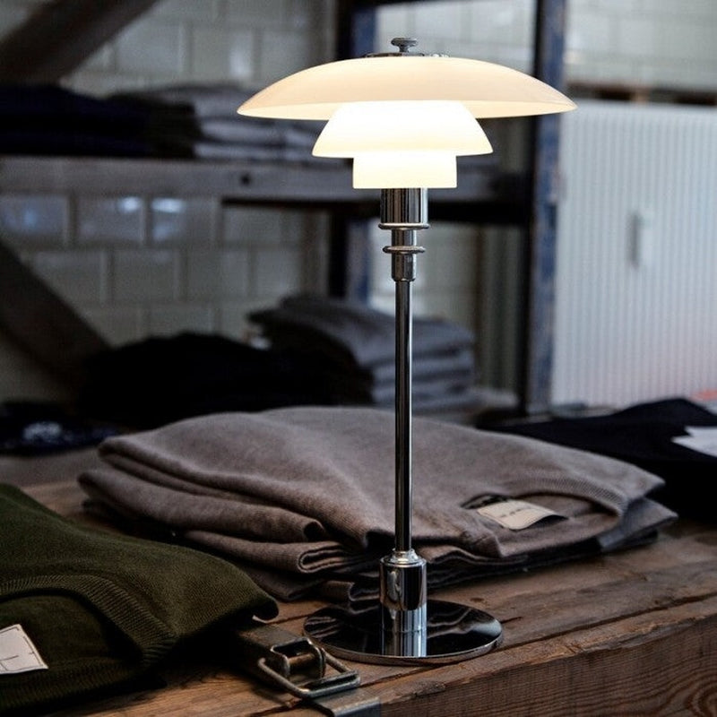 Table Lamp Made of High-Quality Steel and Glass | Modern Design for Any Space