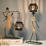 Stylish Metal Candle Holder for a Cozy Atmosphere