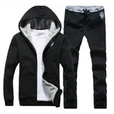 Men's Tracksuit with Hoodie Jacket and Pants for Comfort and Style