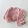 Children's Bear Print Jogging Set