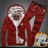 Men's Tracksuit with Hoodie Jacket and Pants for Comfort and Style