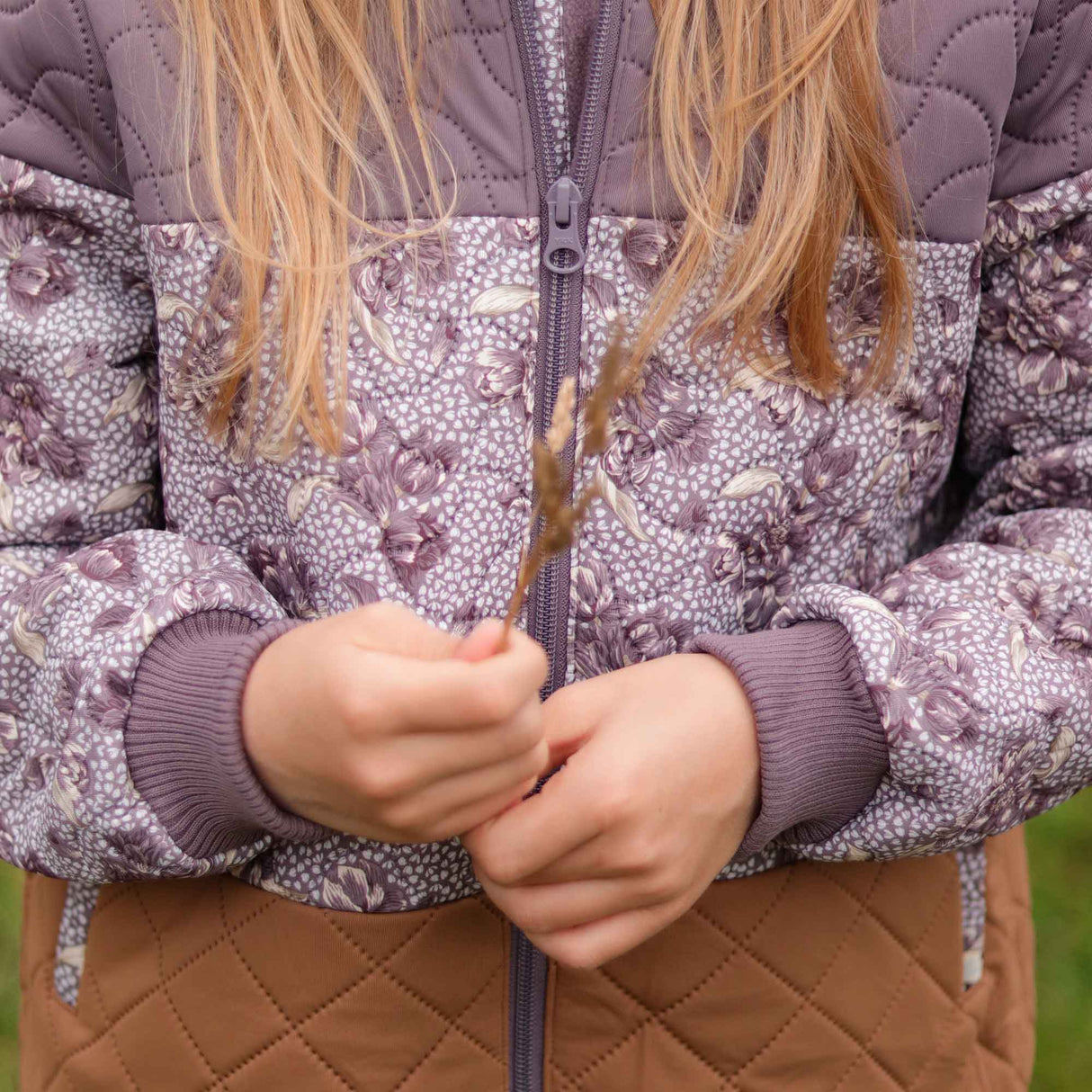 Thermal Jacket for Kids - Patchwork Design