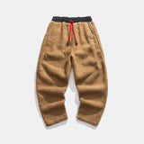 Khaki Fleece Jogging Pants for Comfortable Days