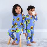 Kids Dragon Print Pajama Set