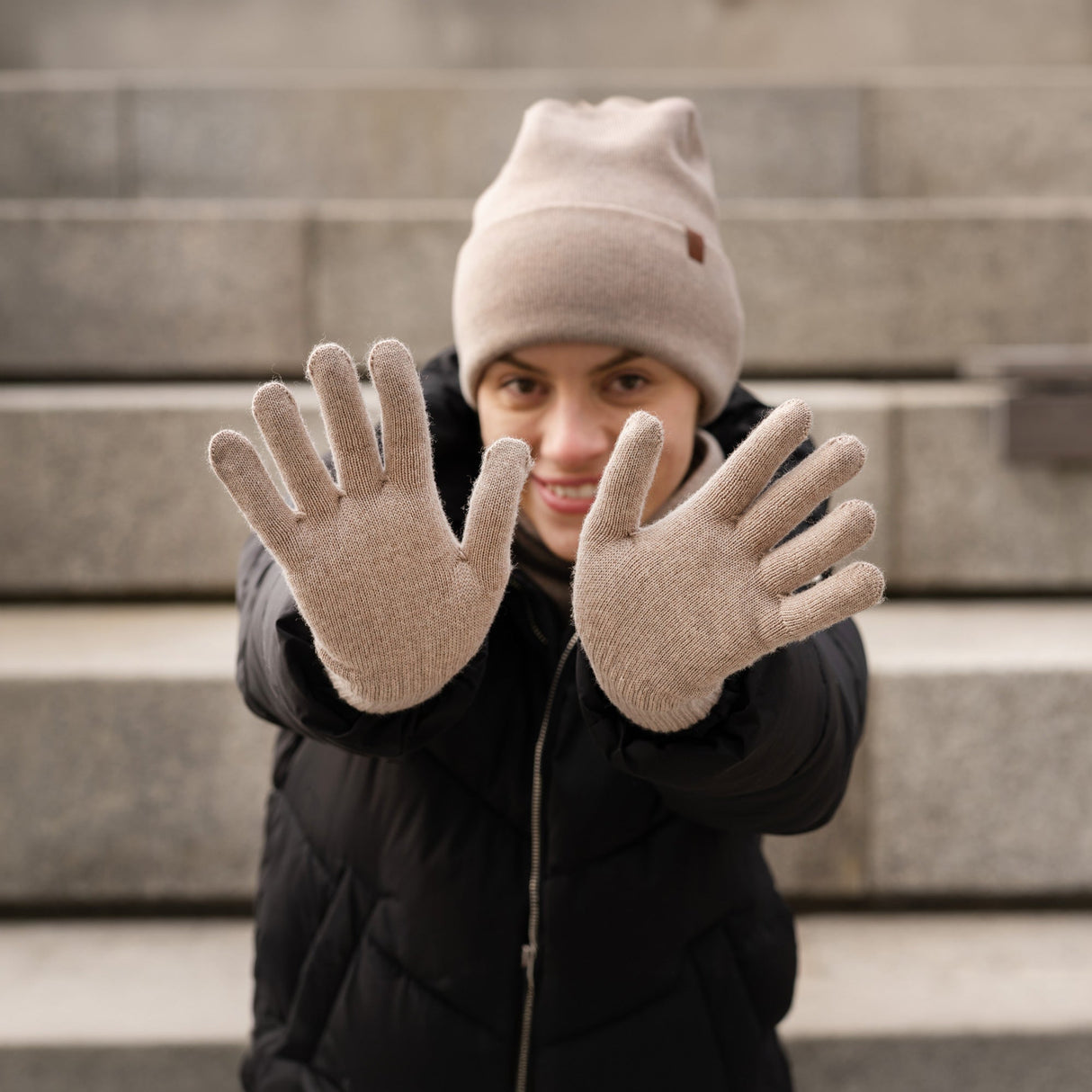 Women's Merino Wool Gloves for Cold Days