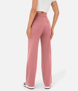 High-Waisted Elastic Leisure Pants for Women - 50% Off