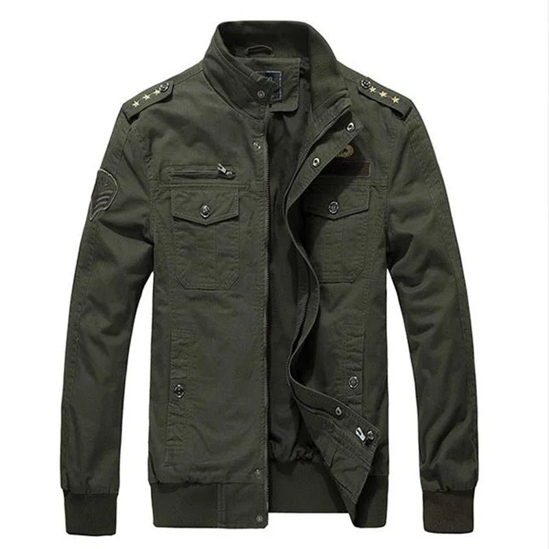 Stylish Warm Men's Winter Jacket for Outdoor Activities