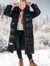 Winter Coat for Girls with Hood - Stylish and Warm