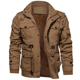 Men's Pilot Style Winter Jacket with Warmth