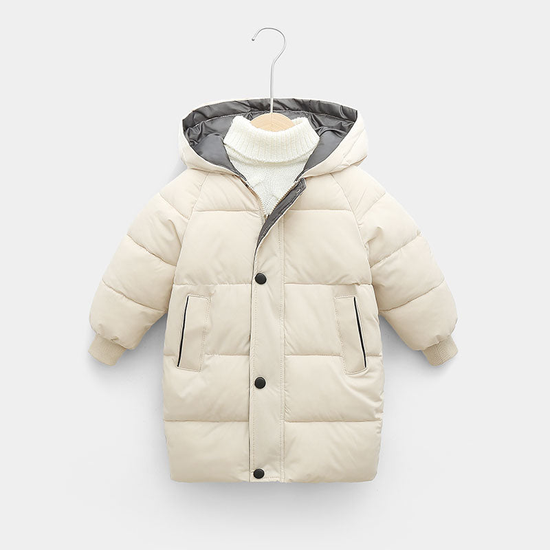 Warm Kids Parka for Trendy Children in Various Colors