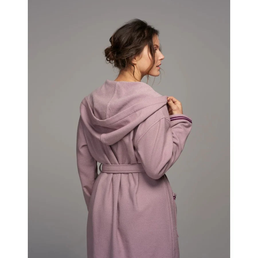 Cotton Hooded Bathrobe - Soft and Comfortable