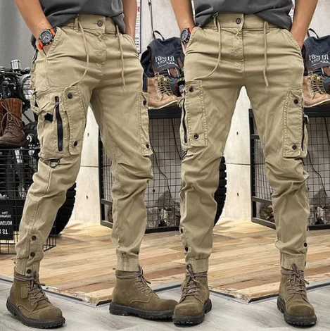 Men's Cargo Pants with Practical Pockets