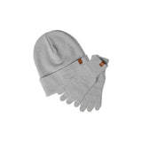 Warm Merino Wool Hat and Gloves Set for Women