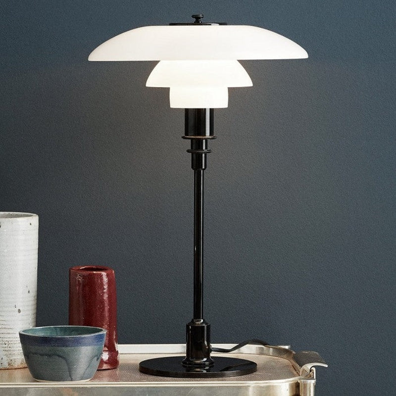 Table Lamp Made of High-Quality Steel and Glass | Modern Design for Any Space