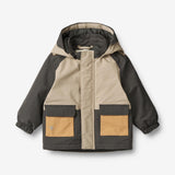 Technical Winter Jacket for Kids - Grey Sand