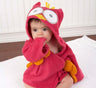 Children's Hooded Towel | Soft Cotton Bathrobe with Animal Patterns