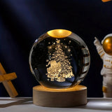 LED Crystal Ball Night Light - Magical Star Light for Kids