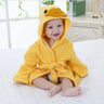 Children's Hooded Towel | Soft Cotton Bathrobe with Animal Patterns