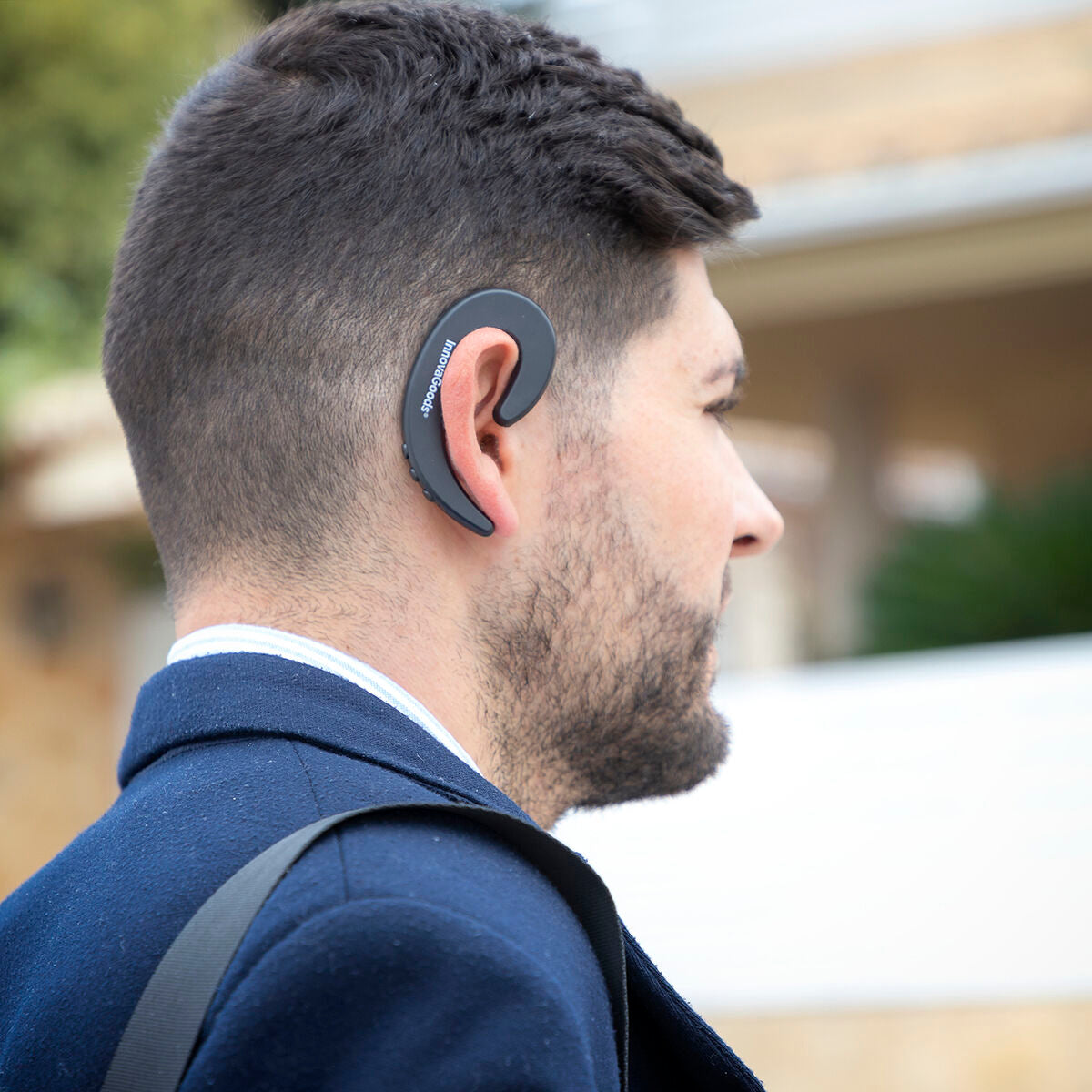 Open-Ear Bluetooth Headphones with Microphone - Wireless and Ergonomic