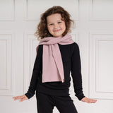 Children's Knitted Scarf Made of Merino Wool and Cashmere