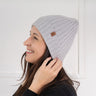 Thick Merino Wool Beanie for Women