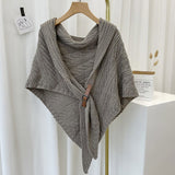 LuxWrap - Elegant and Versatile Triangular Scarf for Women