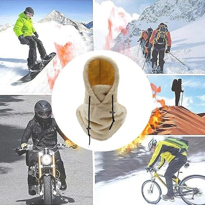 FrostCover 3-in-1 Winter Hat - Warm, Windproof, and Multifunctional