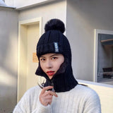 Knitted Winter Hat with Pom Pom | Warm and Trendy