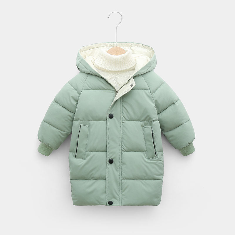 Warm Kids Parka for Trendy Children in Various Colors