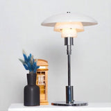 Table Lamp Made of High-Quality Steel and Glass | Modern Design for Any Space